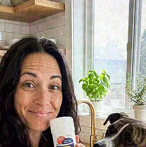 Sylvia P., dog owner